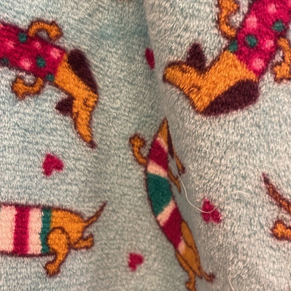 Super soft dachshund pajama bottoms. - Picture 3 of 9